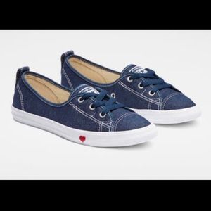 converse ballet lace